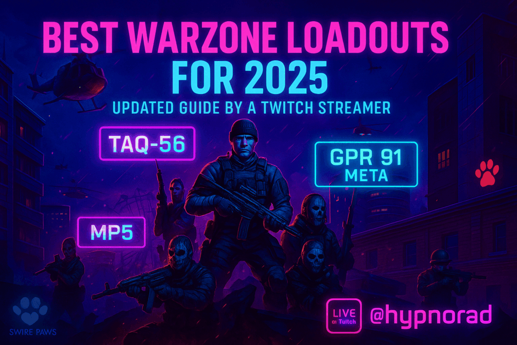 Best Warzone Loadouts for 2025 – Updated Guide by a Twitch Streamer