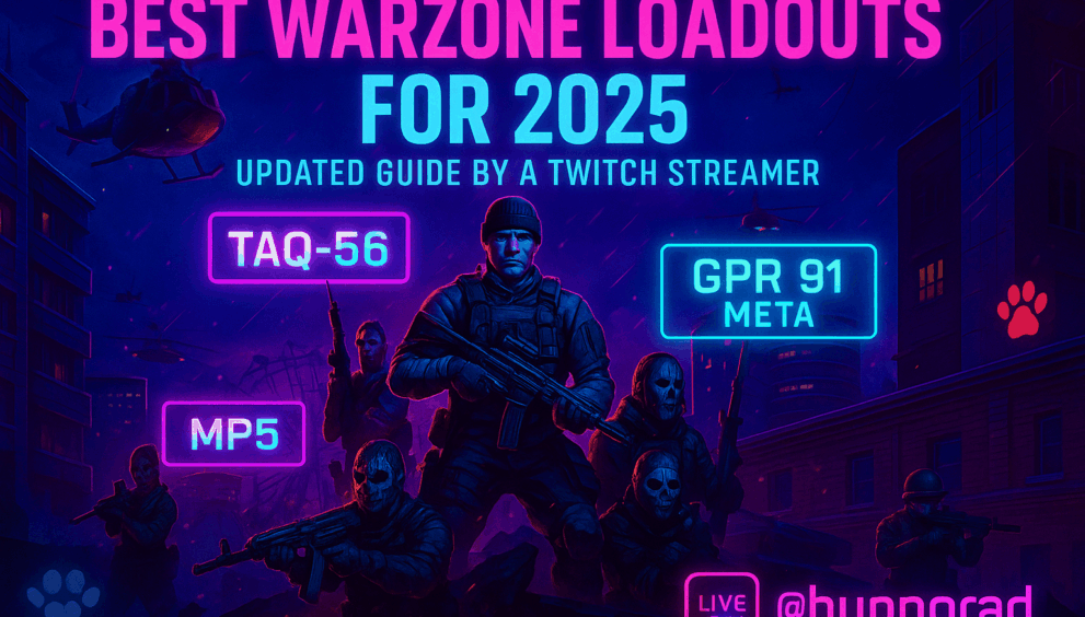 Best Warzone Loadouts for 2025 – Updated Guide by a Twitch Streamer